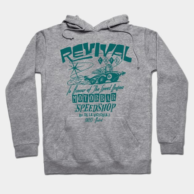 Revival Café Hoodie by MindsparkCreative